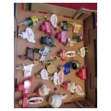 Assorted booze bottle pour spouts great selection
