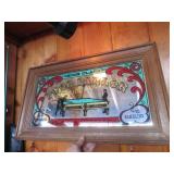 Pool Parlor mirror good condition
