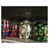 many Christmas ball ornaments