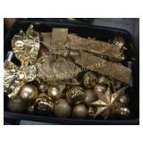 tote with amazing assortment gold decor