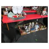 fold red 6'' table good condition