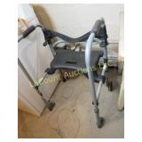 walker with seat good used condition