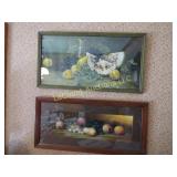 framed fruit prints pictures  30' x 14.5' beauties