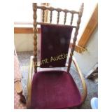 antique spring rocking chair great condition