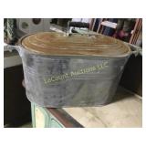 vintage boiler with lid
