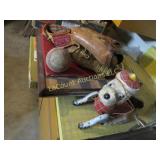 clue game B/O poodle baseball gloves
