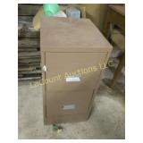 2 drawer metal file cabinet