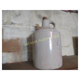 nice stoneware jug crock w cork in top