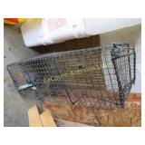old animal trap