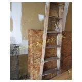 6' wood ladder