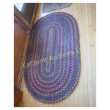 braided rug 27' x 47' good condition