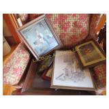 assorted framed wall decor pictures prints