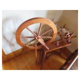 antique spinning wheel