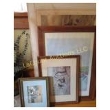 antique framed prints harvesting prints more