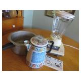 blender emameled coffee pot