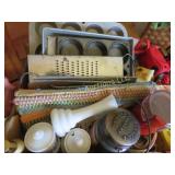kitchen metalware muffin pans candle grinder
