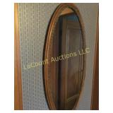 42' x 21' oval mirror beautiful piece