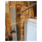 antique wood water pump great old piece