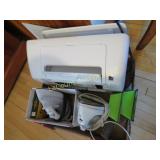 printer w 2 new cartridges iron crayons more