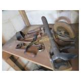 old iron, cracker misc tools