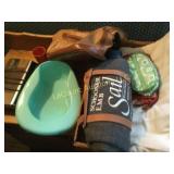door county wool small blanket clock radio misc