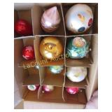 vintage Christmas ornaments beautiful
