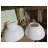 milkglass lamp shades mantles more