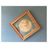 great vintage baby print with TEETH!! rare