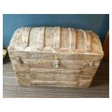 nice white washed trunk chest