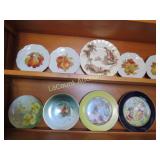 all assorted decorative plates good condition