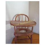 antique baby potty chair nice patina