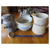 advertising pitcher milk pail ladle soup tureen