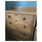 beautiful antique dresser w nice knobs