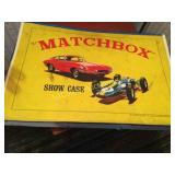 vintage Matchbox case with cars