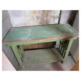 antique primitive table