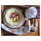 antique decorator items plates vase more