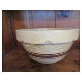 HUGE vintage stoneware bowl