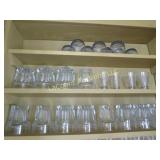 assorted drinking glasses