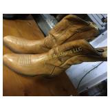 nice western cowboy leather boots size 11