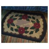 vintage handmade area rug