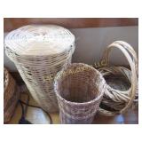 vintage wicker baskets