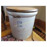 12 gallon Red wing Crock w wood table top