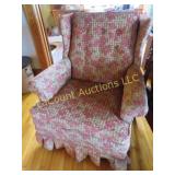 North Hickory furniture Co upholstered chair