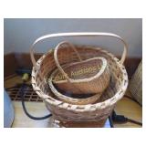 vintage wicker baskets