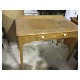 nice vintage table with drawer