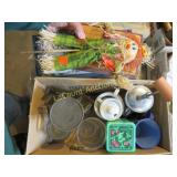 assorted nut grinders chopper enameled cups