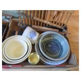 vintage McCoy nesting bowls Hansbottom pottery