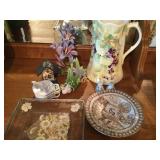 home decor teabag holders flower pitcher