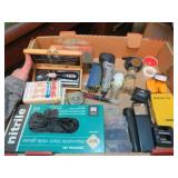dremmel tool w charger enlarging pieces gloves