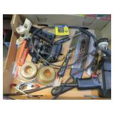 saws drill binoculars misc shop supplies